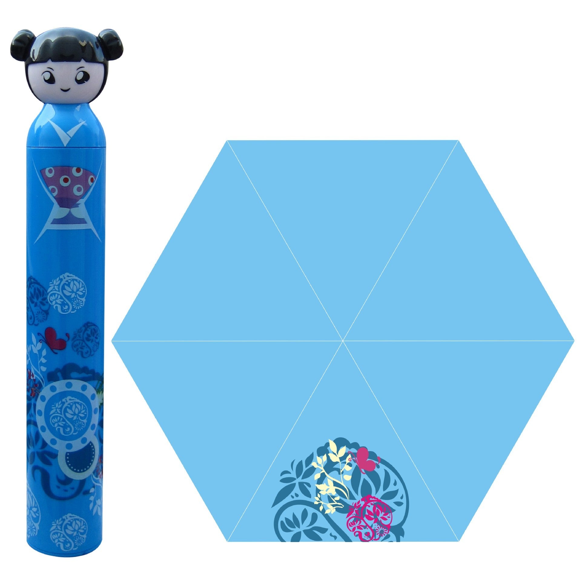Fashion Doll UV Umbrella - Bellarte Enchanté Fashion Doll UV Umbrella